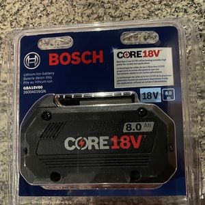 BoschCore 18V 8.0 Ah battery